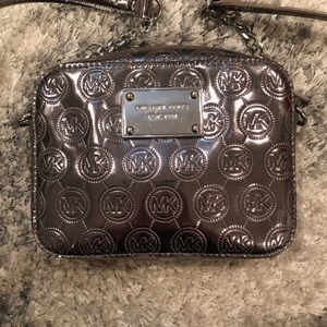 Silver Michael Kors Cross Body